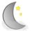 Nuit légèrement voilée