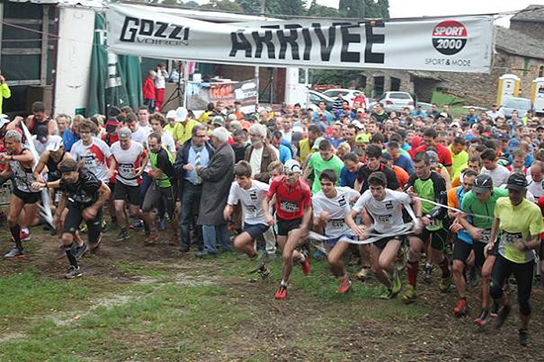 Trail des gaulois : départ