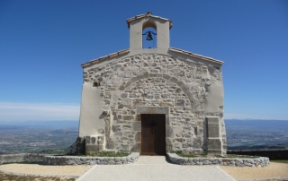 La chapelle du belvédère de Saint-Romain-de-Lerps