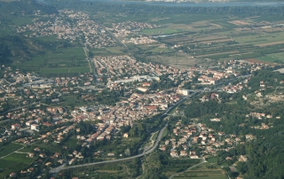 Saint-Péray pris d'avion