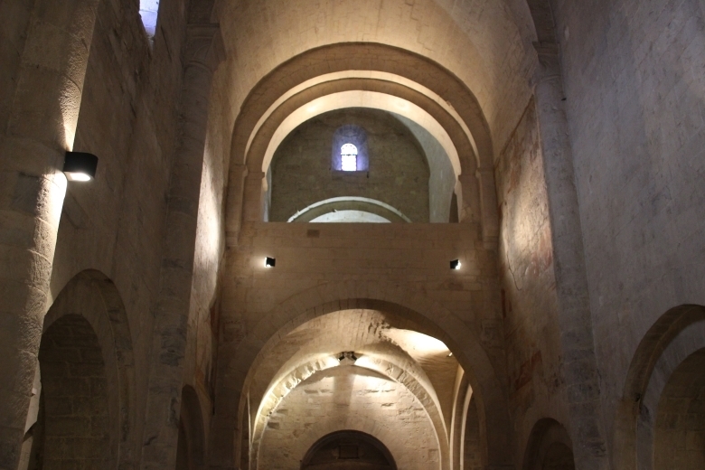 Chapelle seigneuriale - Abbatiale Cruas - Ardeche-actu - 2016