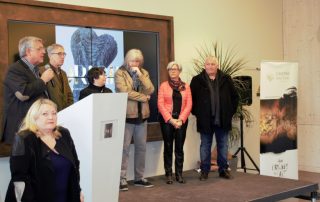 Inauguration exposition Origin Caverne Pont d Arc