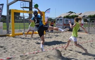 1ere édition sandball Le Teil